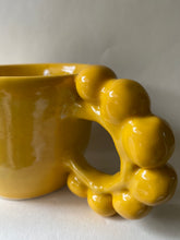 Load image into Gallery viewer, Yellow Beaded Mug