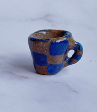 Load image into Gallery viewer, Tiny Blue Checkered